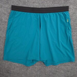 Bonobos Gym Shorts Mens XXL Teal Performance Training‎ Running Jogging Unlined